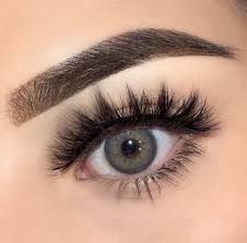 Eye contact lense eye care lense party wear lense in light grey