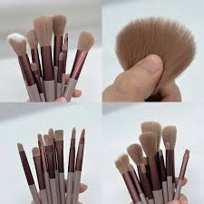 Makeup Brush 13 Pcs Set Soft hair Loose Powder Eyeshadow Concealer Contour Eyeliner brush Foundation Beauty Cosmetic tools