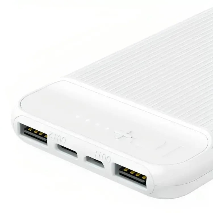 J CELL 10000 MAH Super Fast Power Bank 1000 MAH - With 4 Cable Type B Type C 4 in 1 Fast Charging